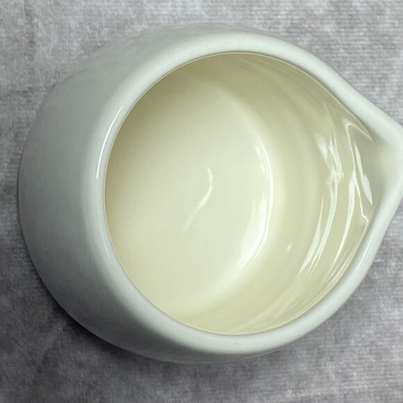 Starbucks Coffee 2005 Creamer Pitcher White & Stainless Steel - Picture 5 of 7